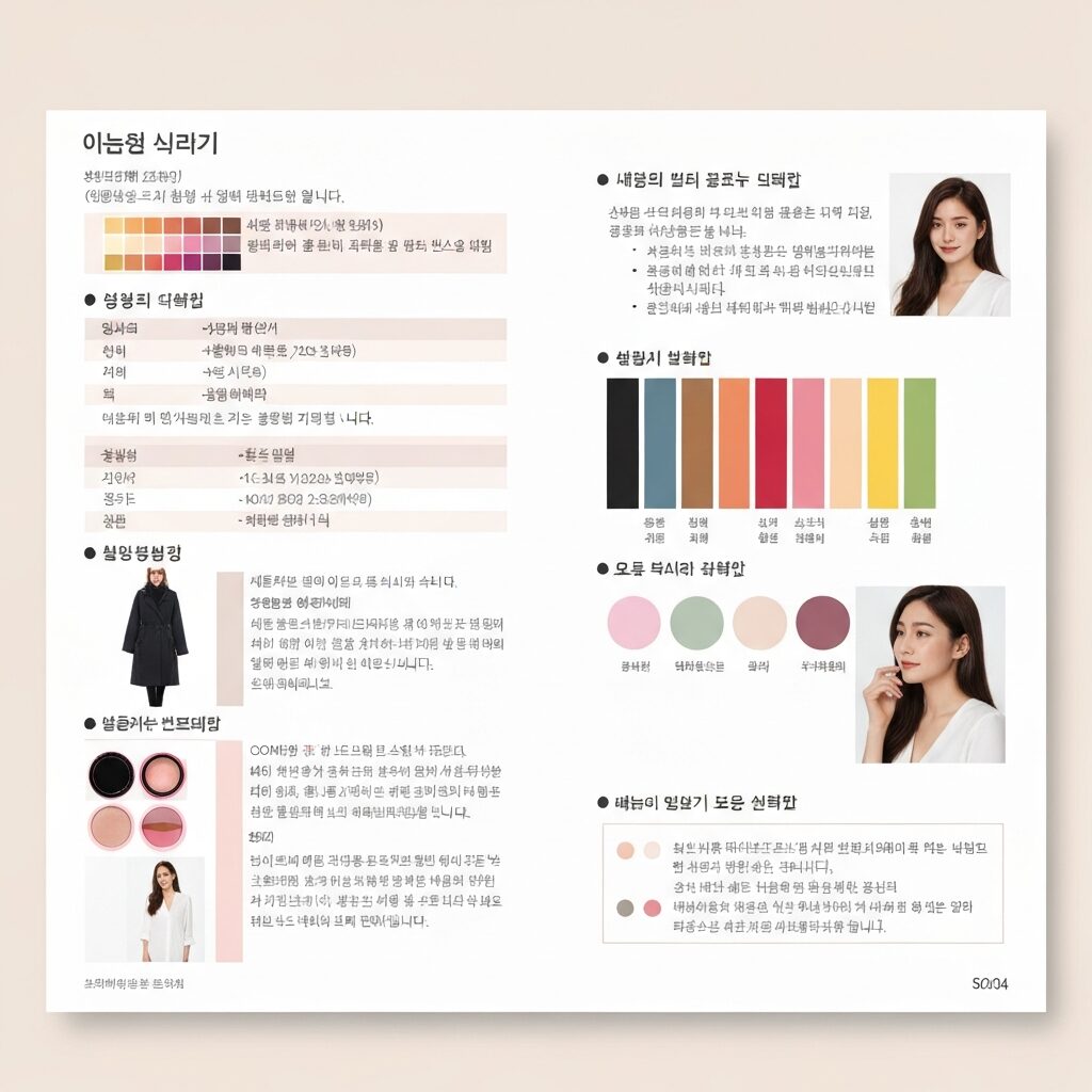 퍼스널 컬러 진단 후기