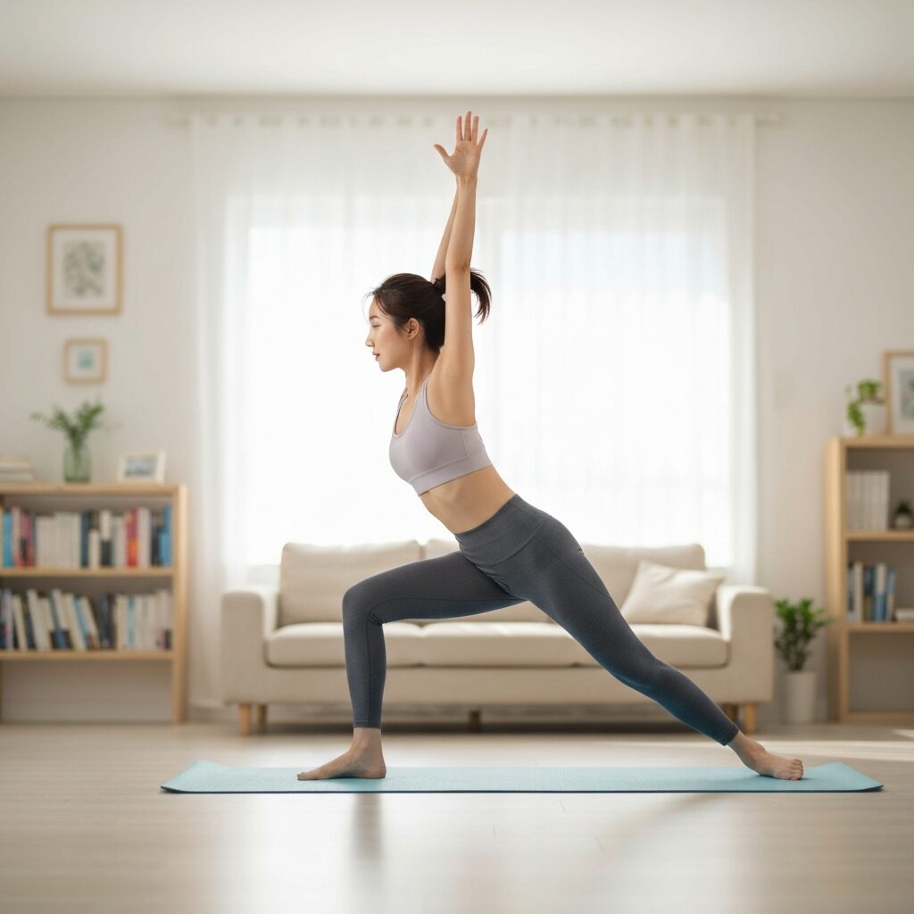 집에서 즐기는 홈트 루틴