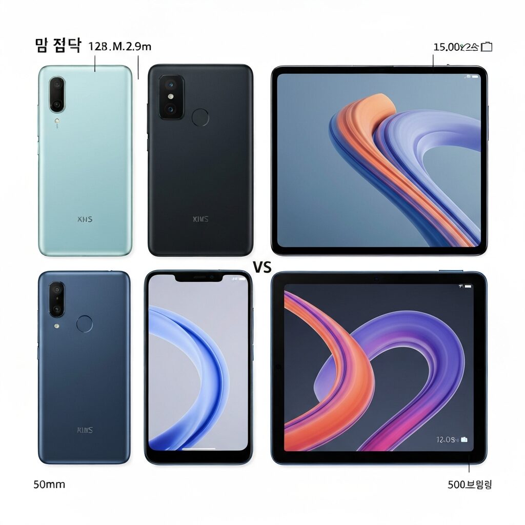 최신 스마트폰/태블릿 비교